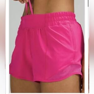Lululemon Hotty Hot Shorts 4in Sonic Pink